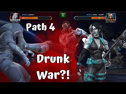 Drunk Alliance War?! Path 4 With Ghost! - Marvel Contest of Champions
