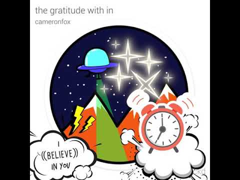 The gratitude with in