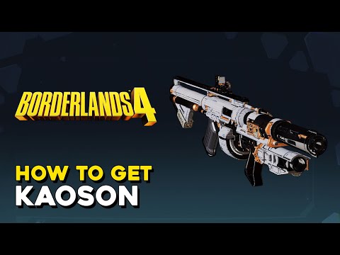 Borderlands 4 How To Get Kaoson Legendary SMG