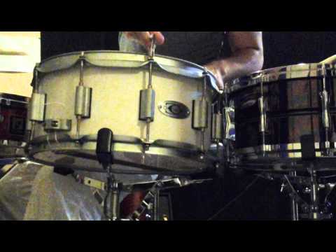 Drumcraft Maple Serie 8 Snare Test