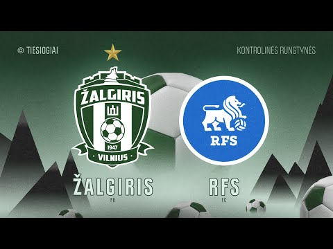 TIESIOGIAI:  Rygos RFS - Vilniaus Žalgiris | Futbolo rungtynės | Laisvės TV