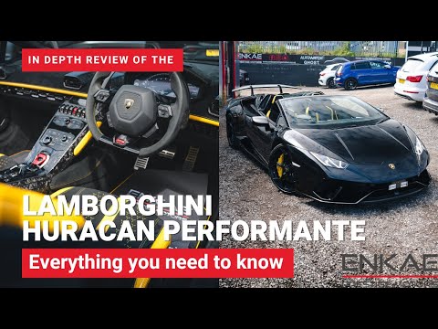 Lamborghini Huracan Performante Spyder - REVIEW! STOCK CHECK!