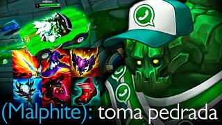 MALPHITE WHATSAPP 1 HIT SÓ NA PEDRADA KKKKKKKKK