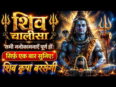 🔱 शिव चालीसा | सिर्फ़ एक बार सुनिए 🙏 सभी मनोकामनाएँ पूर्ण हों | Shiv Chalisa | Har Har Mahadev