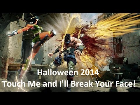 Halloween Light Show 2014 - Touch Me and I'll Break Your Face!