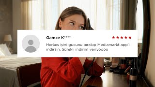 MediaMarkt App’i hakkındaki yorumlardan biri, özel indirimleri. 🥁