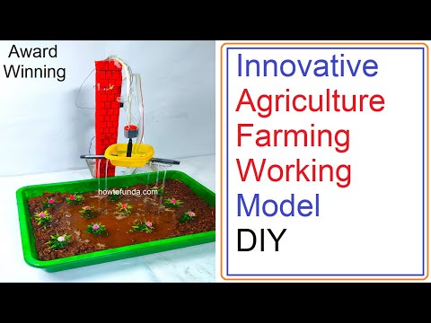 organic farming eco friendly agriculture model inspire award science project diy howtofunda