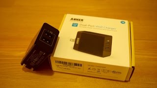 Anker 20W 2 Port USB Wall Charger with PowerIQ