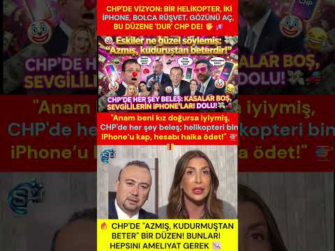 🚀 "AZMIŞ, KUDURMUŞTAN BETER! 📢 " CHP'DE KASALAR BOŞALIYOR! 📢  

💎 GÖZÜNÜ AÇ, SEÇMEN KARDEŞİM! ⭐  

💎 "Anam beni kız doğursa iyiymiş, CHP'de her şey beleş! 🚀 " devri. 🔥 .. ⭐  

🚀 "Azmış, kudurmuştan beter" bir siyaset anlayışına dönüştü! 📢  

🚀 Helikoptere bin, iPhone'u kap, halkın parasını harca! 💎  

🎯 Bunlar siyaset yapmıyor, resmen devlet kasasıyla kumar oynuyor! 💎  

⭐ CHP'DE "AZMIŞ, KUDURMUŞTAN BETER" BİR DÜZEN! ⭐  

🔥 Eskiler boşuna dememiş: "Azmış, kudurmuştan beterdir! ✨ " 

🚀 CHP belediyelerini izliyoruz; sanki halka hizmet için değil, KENDİ LÜKS HAYATLARI için varlar! 💎  

💎 NE DÖNÜYOR BU BELEDİYELERDE? 🚀  

⭐ Belediye bütçesiyle helikopter sefaları. 🚀 .. 🎯  

🚀 Sevgiliye "iPhone 15" hediyeleri. 🔥 .. 🔥  

⭐ Rüşvetin "CEO"su olmuş yönetimler. 🔥 .. 🔥  

⭐ Vatandaş "ekmek" derdinde, bunlar "lüks hediye" derdinde! ⭐  

💎 GERÇEKLER ACIDIR: 

🚀 Bunlar "sosyal demokrat" falan değil; bunlar "BELEŞÇİ" olmuş! 📢  

✨ Kasa beleş, uçak beleş, iPhone beleş. 🎯 .. 💎  

💎 Seçmen görmüyor mu sanıyorsunuz? 💎  

✨ AZMIŞINIZ, KUDURMUŞTAN BETER OLMUŞSUNUZ! 📢  

✨ HALKIM, UYANMA ZAMANI! 💎  

🎯 Belediyenin parası senin alın terin! 📢  

🚀 Bu "kuduran" düzeni yıkmak, senin elinde! 💎  

📢 Artık maskeleri de, o "bedava" hayatları da, bu "kuduz" siyasetleri de tarihe gömülmeli! ⭐  

✨ Eee, daha ne kadar sessiz kalacaksın? ⭐ Yorumlarda patlatın, herkes görsün bu "beleşçi" düzeni! 💎  

🔥 #CHP #SiyasetBalonu #AzmışKudurmuştanBeter #Rüşvet #ÖzgürÖzel #BulentTasgin #SonDakika #Gerçekler #HalkınParası #UyandırmaServisi 