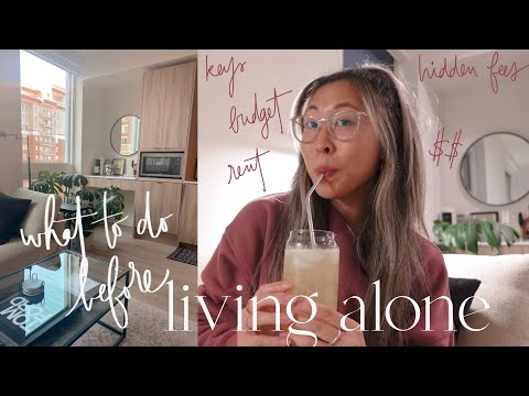 PREPARING TO LIVE ALONE: how much rent is, logistics & what not to forget, budgeting, advice & more!