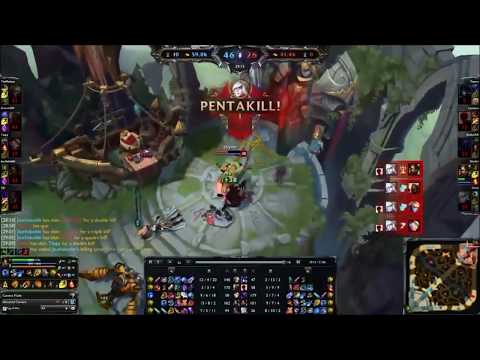 Top#5Pentakill SUPPORT Sona , Janna , Nami , Soraka , Thresh
