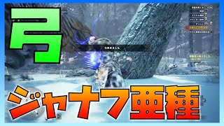 ソロ弓でアンジャナフ亜種に挑む！今までで一番良心的な敵(死なないとは言ってない)【モンスターハンターワールドアイスボーン実況】