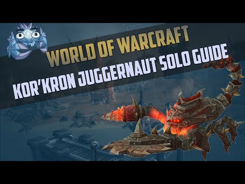 Kor'kron Juggernaut Rare Mount Guide - Siege of Orgrimmar Mythic Solo Guide