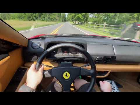Thumbnail for 12k- mile 1992 Ferrari 512TR | US-Spec | POV Drive + Cold Start by Ferrari 512