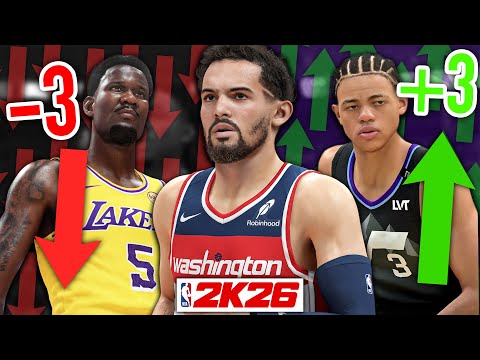 5TH Roster Update NBA 2K26 *TRAE TO WIZARDS*