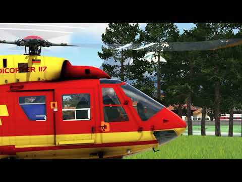 Medicopter 117 1.Start aus der Folge Zwischen Leben und Tod/ X Plane 12