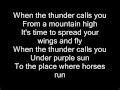 East 17 Thunder album version lyrics on screen