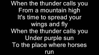 East 17 Thunder album version lyrics on screen