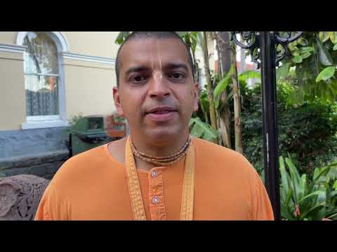 Arjun Sakha Das, ISKCON temple, Melbourne statement on the graffiti vandalism on the temple wall.