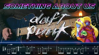 SOMETHING ABOUT US | Guitar Solo by DAFT PUNK | TAB Guitar Lesson
