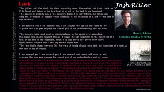 Lark - Josh Ritter