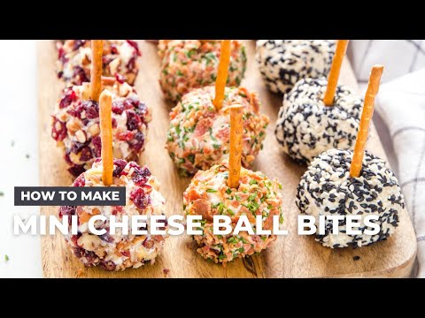 How to Make Mini Cheese Balls Bites