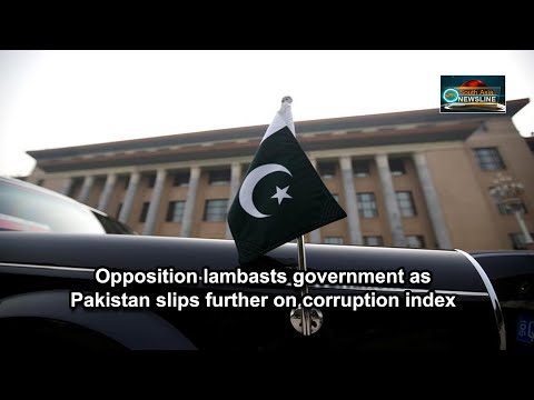Opposition lambasts government as Pakistan slips further on corruption index