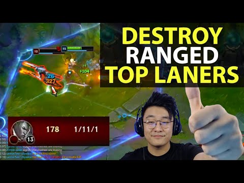 HARD CARRY YOUR GOLD GAMES AGAINST RANGED TOP ABUSERS AS CAMILLE