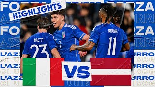 Highlights: Italia-Lettonia 2-0 | Under 21 | Qualificazioni U21 EURO 2025