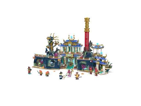 Vidéo LEGO Monkie Kid 80049 : Le dragon du Palais de l’Orient