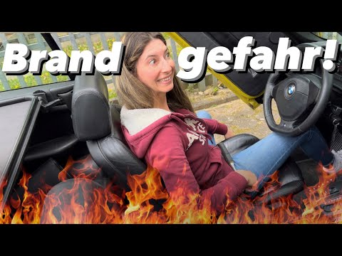 Offene Kabel unterm Sitz! | e36 Lebensgefährlich! | NinaForSpeed