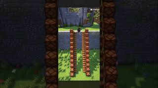 Minecraft automatic stairs in 30 seconds⌚