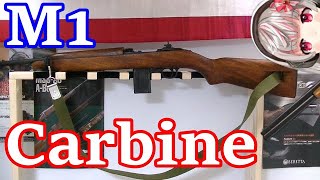 【DENIX】AGM M1 カービン 珍しいエアコキ!ロマンカービン銃 実銃解説BFH 実況　コスパ最強！ウッドストック　マルシン製M1【レビュー動画】