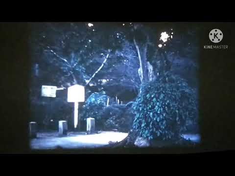 Paisagem urbana da cidade de Miyoshi, província de Hiroshima no início dos anos 1970, filme de 8 mm, estação Miyoshi, rio Maarai, rio Eno, Festival de Kinsai