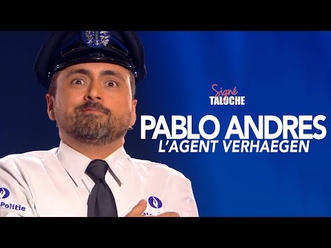 Pablo Andres (l'Agent Verhaegen) - Signé Taloche