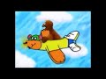 Sesame Street Hero Guy Airplane With Baby Bear