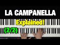 HOW TO PLAY LISZT LA CAMPANELLA PIANO TUTORIAL LESSON Part 2 Of 2