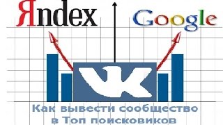 Вывод сообщества в топ поисковиков