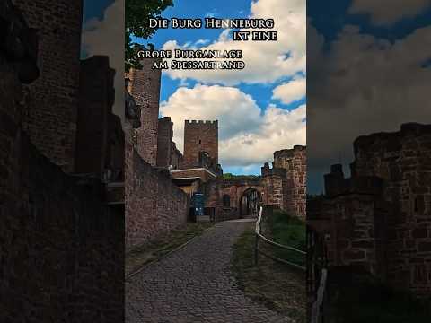 BEEINDRUCKENDE Burg Henneburg #shorts #castle #amazing