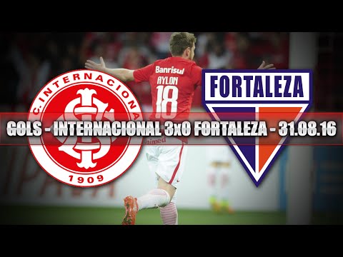 GOLS - INTERNACIONAL 3x0 FORTALEZA - 31.08.16