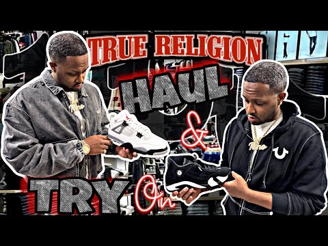 TRUE RELIGION 50% OFF | FACTORY OUTLET SHOPPING HAUL & TRY ON MENS | SHOP WITH ME‼️