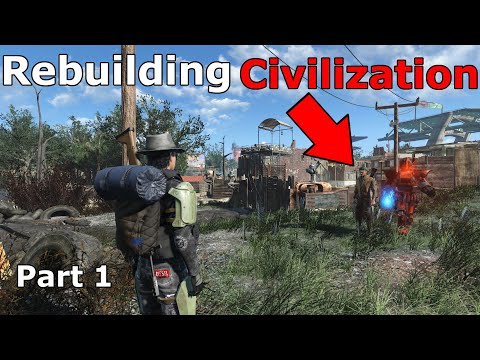 I rebuilt civilization in a Fallout 4 zombie apocalypse (Part 1)
