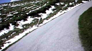 preview picture of video 'Cycling downhill Colle  di Sampeyre (2284m) via VMKS'