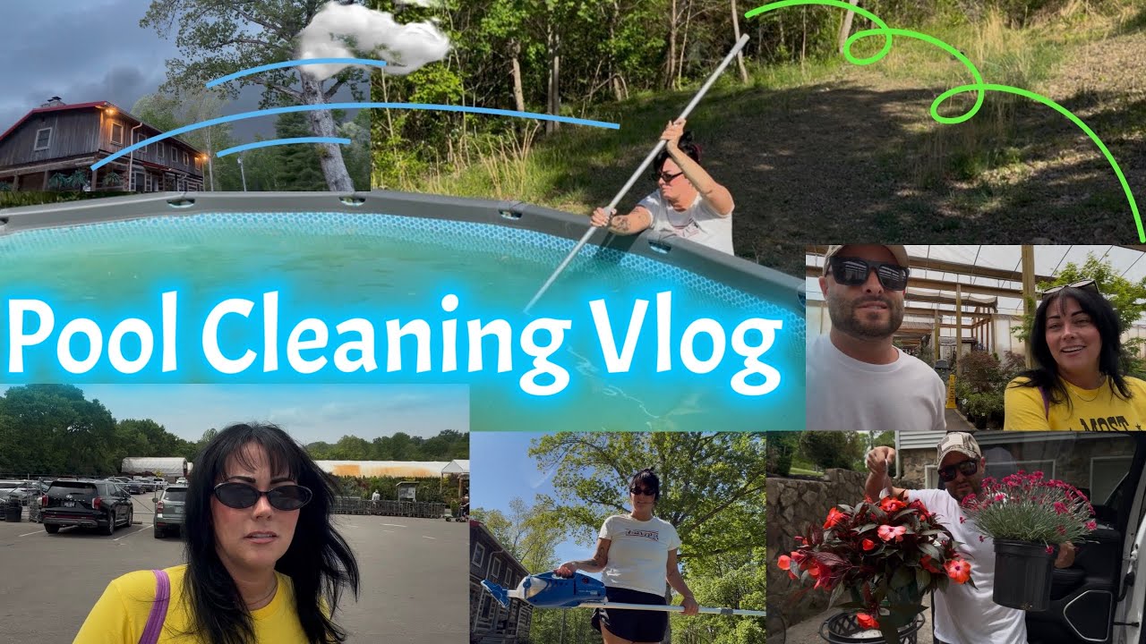 Working on the pool || NO POWER || Date VLOG