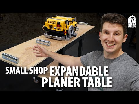 Expanding Planer Table | No More Damage