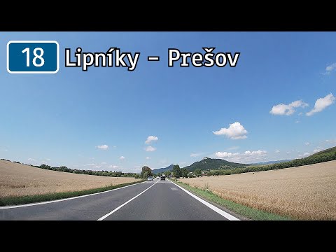 Slovakia: I/18 Lipníky - Prešov