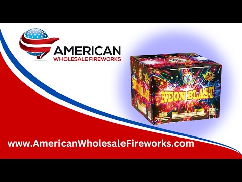 Neon Blast - Winda Fireworks ... Available at American Wholesale Fireworks!