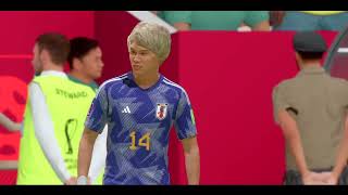 FIFA 23_ワールドカップ　日本VSブラジル　決勝トーナメント準々決勝　サッカー王国とベスト4を掛けて激突　［日本でワールドカップ優勝を目指す！］