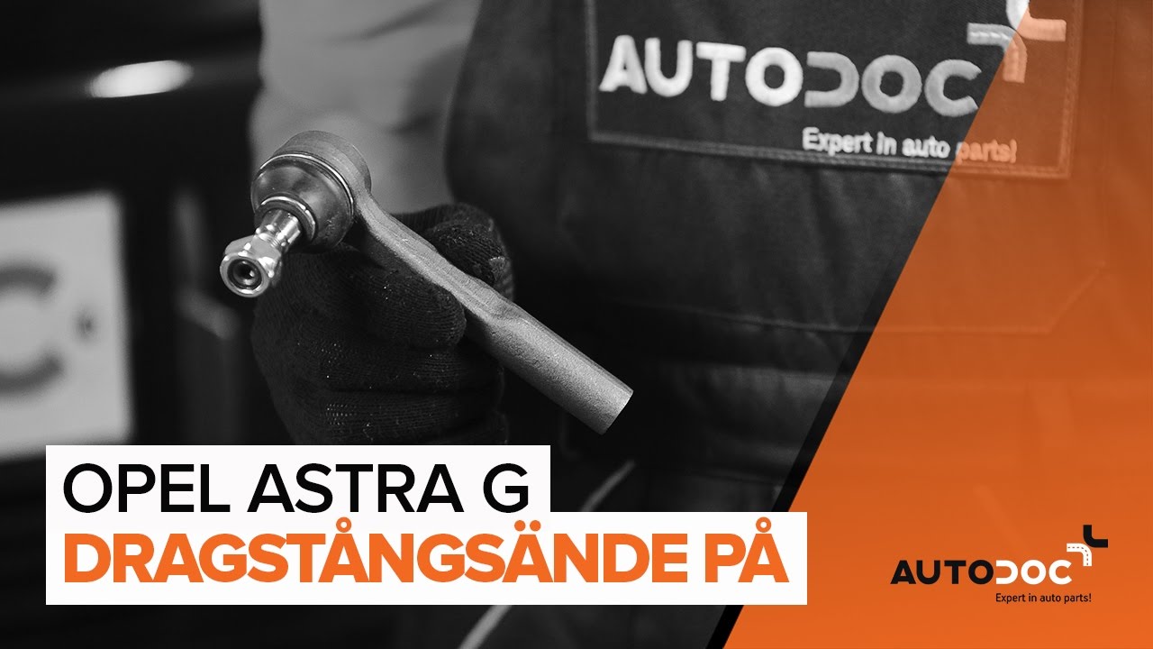 Byta styrled på Opel Astra G F48 – utbytesguide