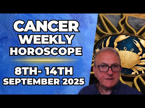 ♋ Cancer Weekly Horoscope | September 8–14, 2025 | Patrick Arundell Astrology